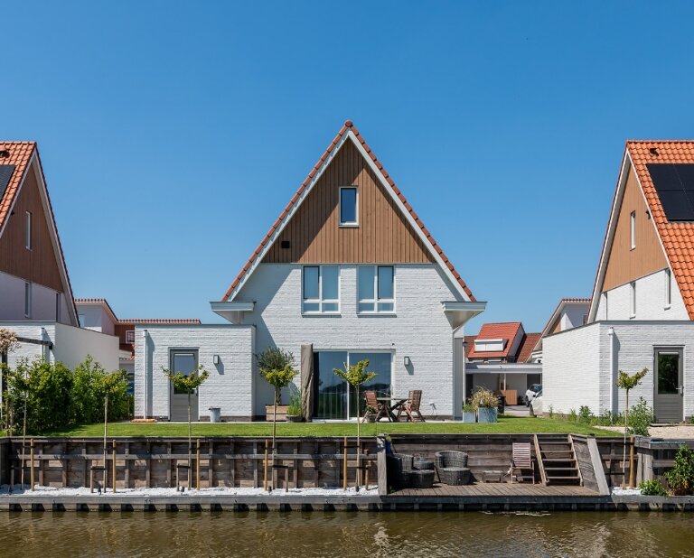 Woning aan het water